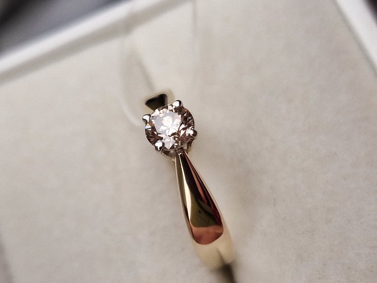 Кольцо Deimantas 98703368 16,5р 3,22гр 0,43ct. купить,NaN