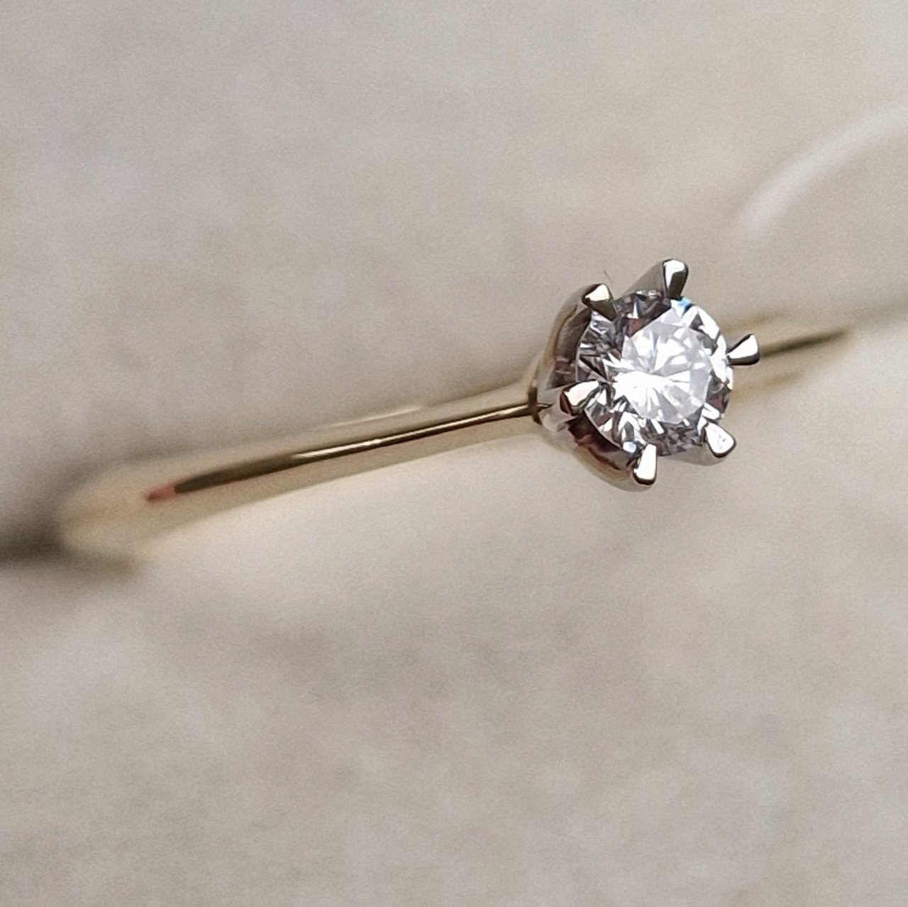 Кольцо Deimantas 98703370 16,5р 1,78гр 0,15ct. купить,NaN