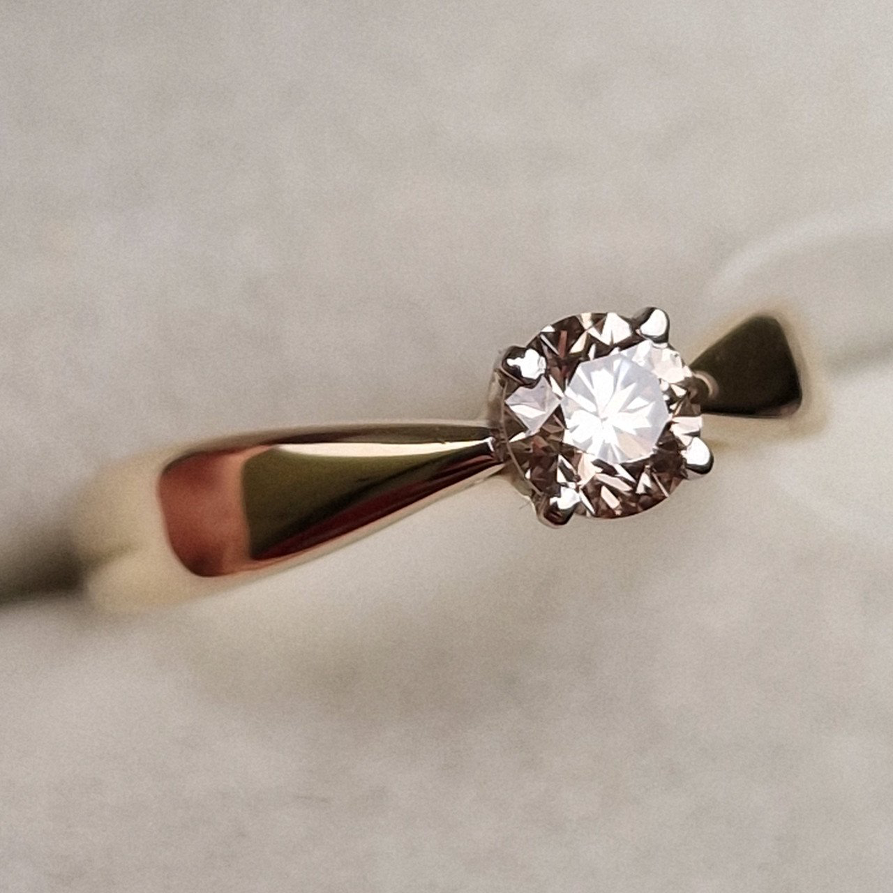 Кольцо Deimantas 98703368 16,5р 3,22гр 0,43ct. купить,NaN