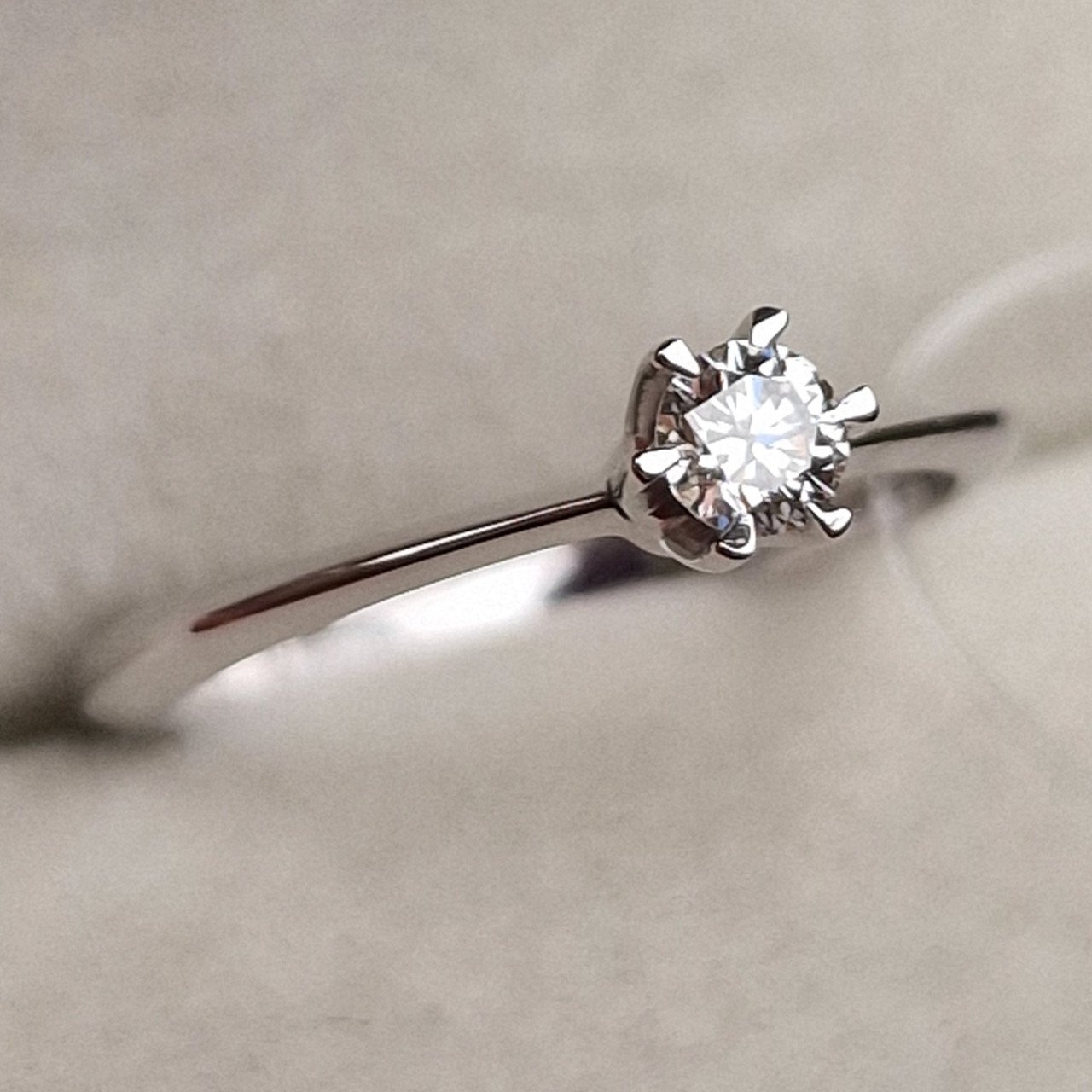 Кольцо Deimantas 98703371 16,5р 1,79гр 0,16ct. купить,NaN