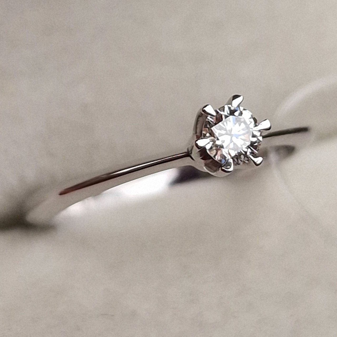 Кольцо Deimantas 98703371 16,5р 1,79гр 0,16ct. купить,NaN
