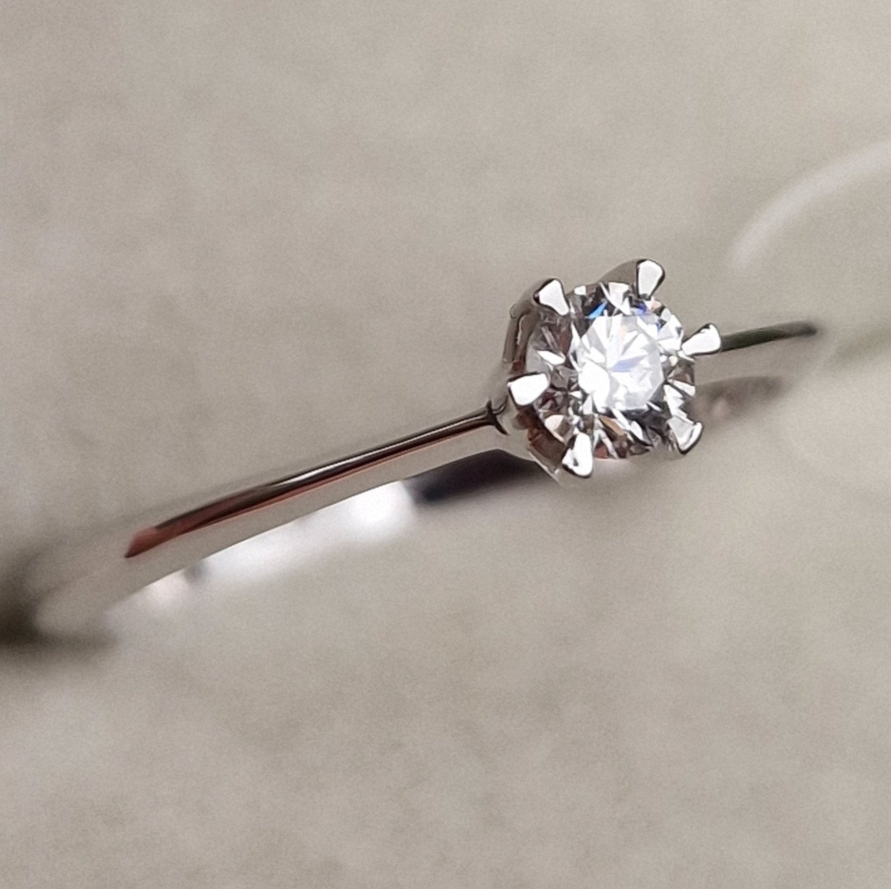 Кольцо Deimantas 98703372 16,5р 1,76гр 0,17ct. купить,NaN