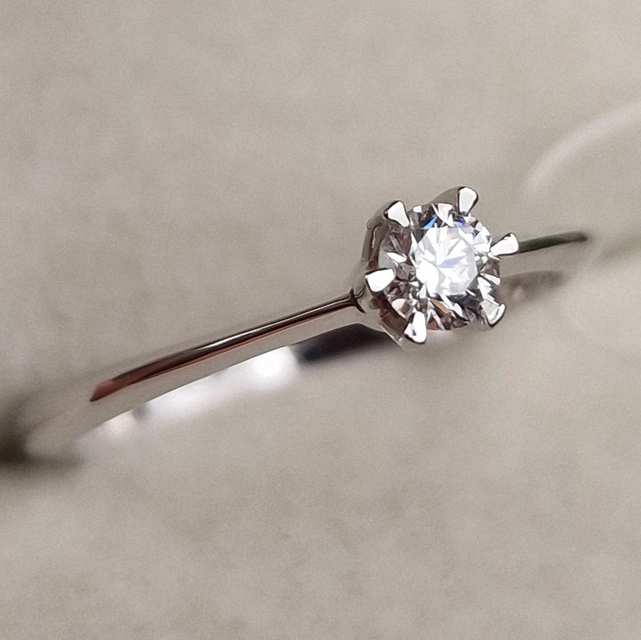 Кольцо Deimantas 98703372 16,5р 1,76гр 0,17ct. купить,NaN