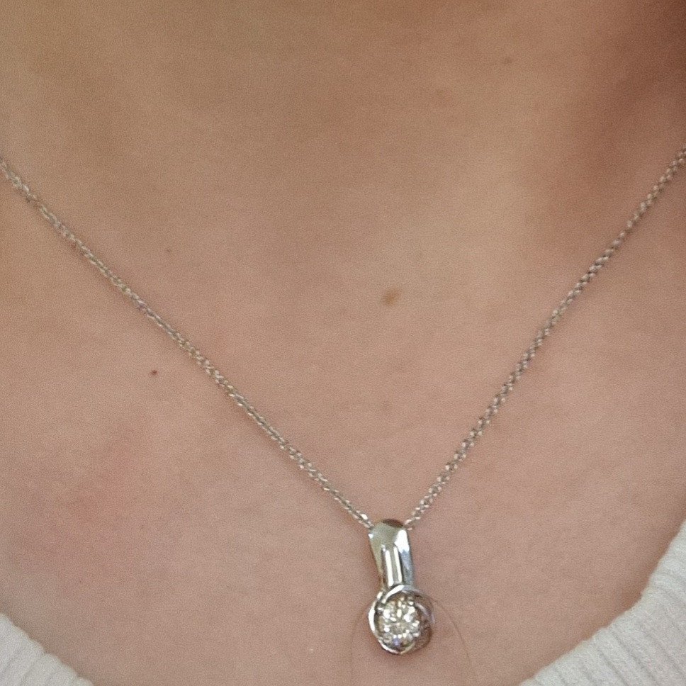 Колье Deimantas 98828195 40см 0,9гр 0,23ct. купить,NaN