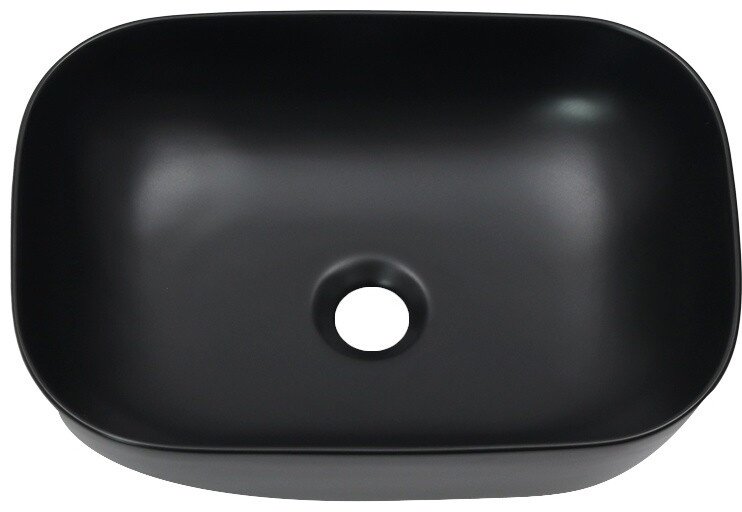 Комплект для ванной KABINKA.KZ DAKOTA - 80 (тумба под раковину, раковина, шкаф-пенал, зеркало) черный