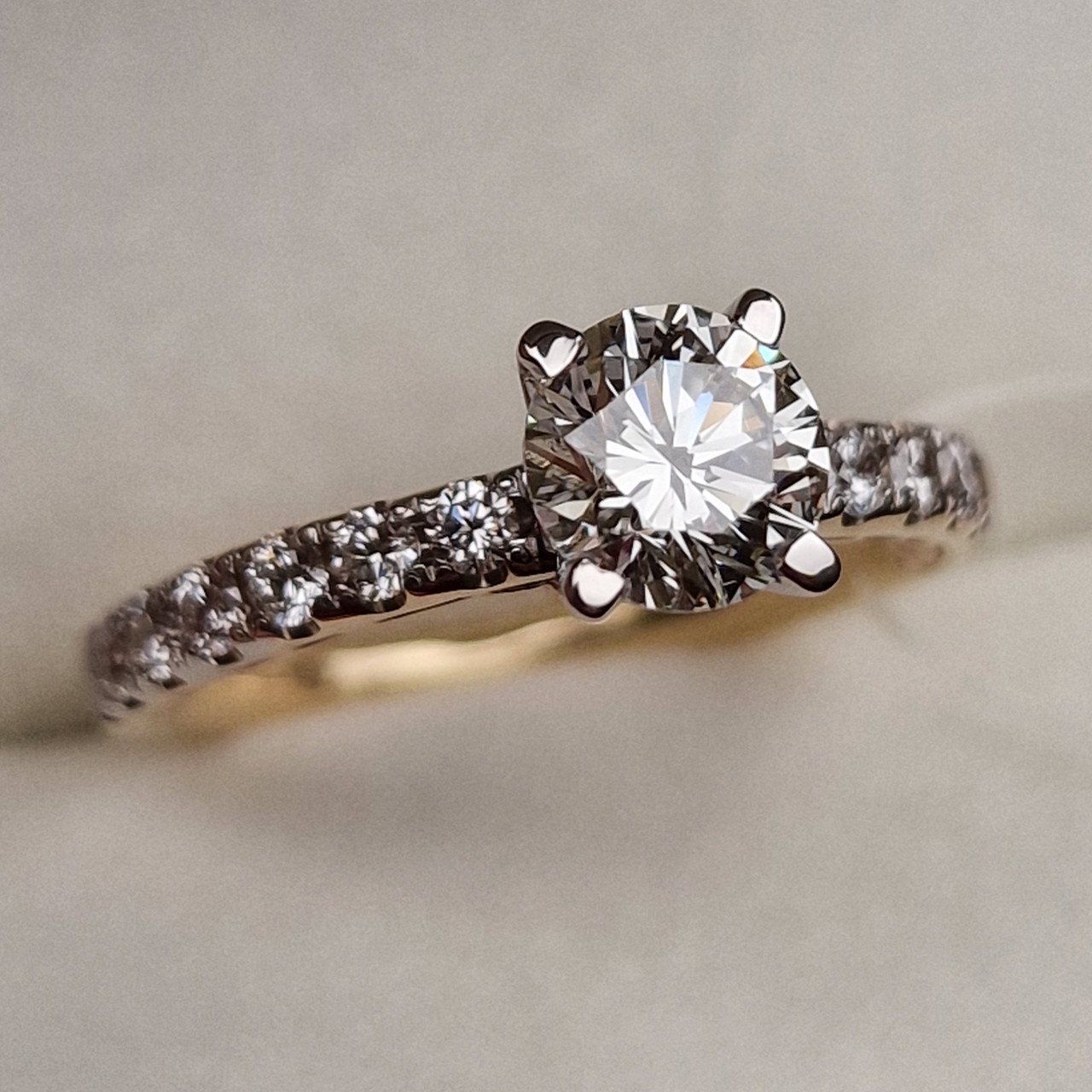 Кольцо Deimantas 98828290 17р 3,4гр 1,46ct. купить,NaN