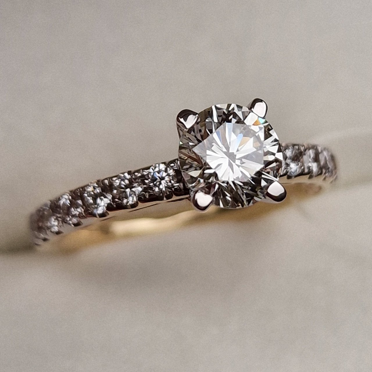 Кольцо Deimantas 98828290 17р 3,4гр 1,46ct. купить,NaN