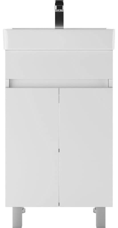 Комплект для ванной KABINKA.KZ Адай (шкаф, тумба под раковину, раковина) белый