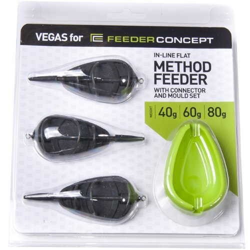 Набор кормушек Feeder Concept Vegas Flat Method 7009-468 3 предмета купить,NaN