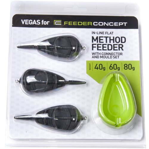 Набор кормушек Feeder Concept Vegas Flat Method 7009-468 3 предмета купить,NaN