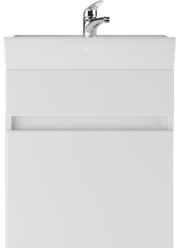 Комплект для ванной KABINKA.KZ Адай (шкаф, тумба под раковину, раковина) белый