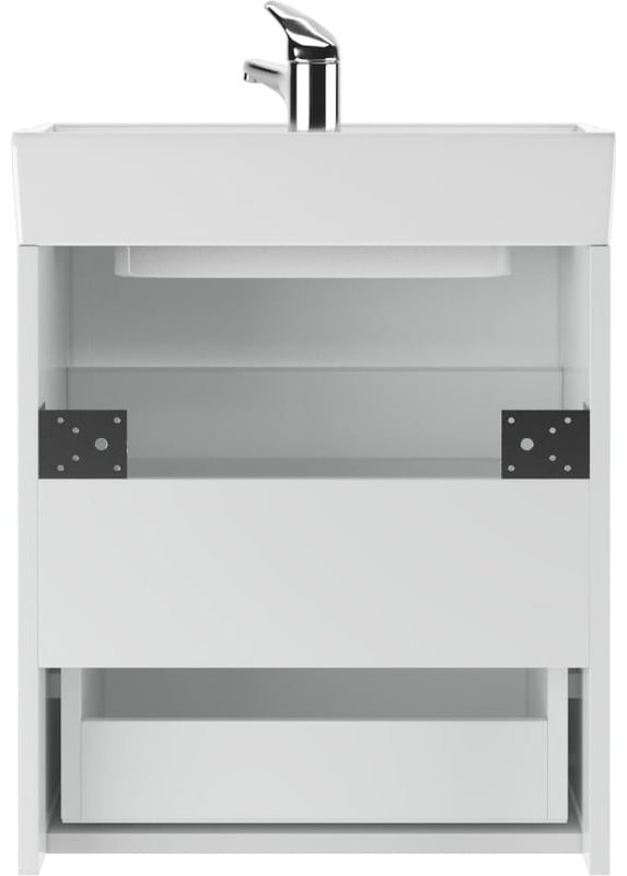 Комплект для ванной KABINKA.KZ Адай (шкаф, тумба под раковину, раковина) белый