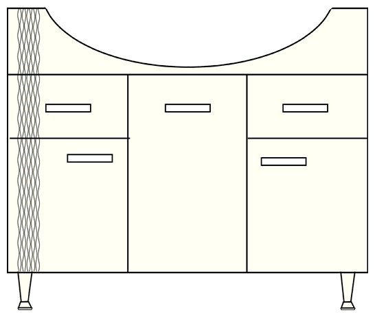 Комплект для ванной Lindis Оптима белый купить,NaN