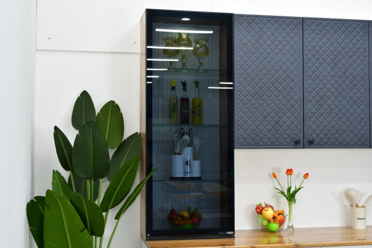 Кухонный гарнитур Elegant Oster 2.6 м Серый Вотан 260x237.5х60 см купить,346490