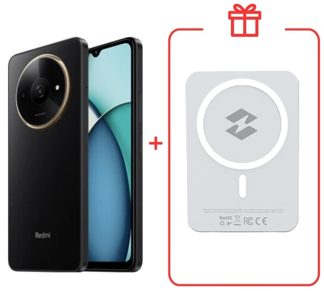 Смартфон Xiaomi Redmi A3x 3/64Gb Midnight Black + подарок купить,NaN