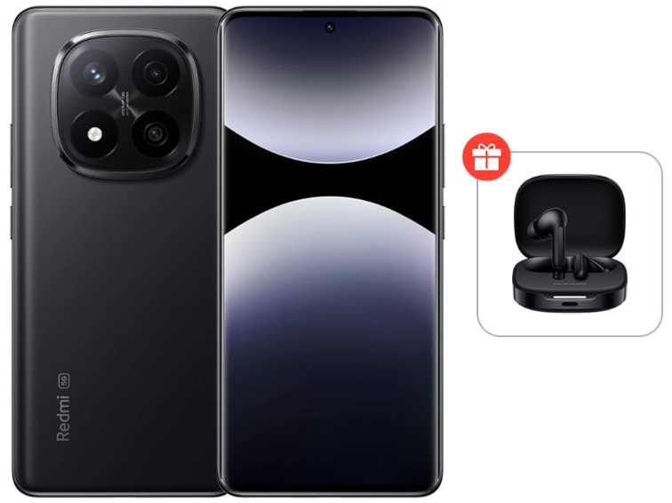 Смартфон Xiaomi Redmi Note 14 Pro+ 5G 8/256Gb Midnight Black + подарок купить,NaN
