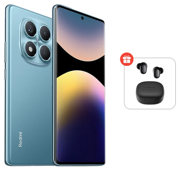 Смартфон Xiaomi Redmi Note 14 Pro 4G 8/256Gb Ocean Blue + подарок купить,NaN