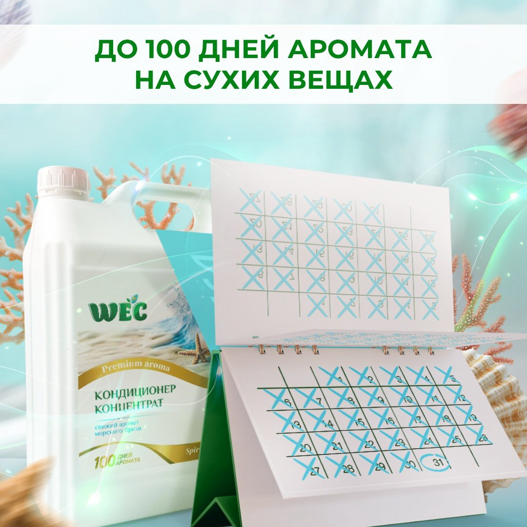 Кондиционер WEC Морской бриз 2000 мл купить,NaN