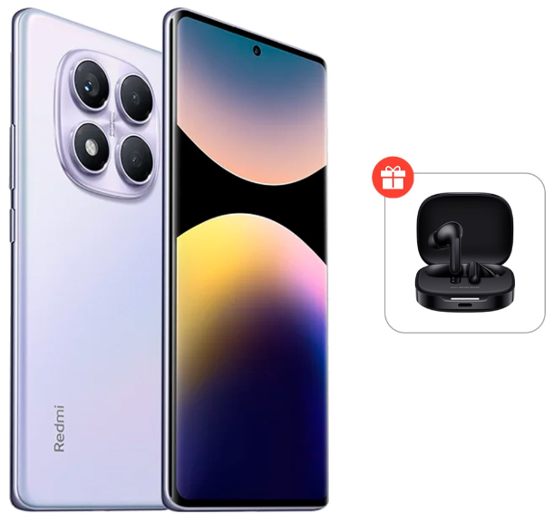Смартфон Xiaomi Redmi Note 14 Pro 4G 8/256Gb Aurora Purple + подарок купить,NaN