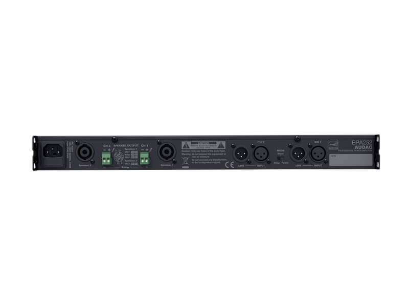 Аудиоусилитель Audac EPA252 черный купить,NaN