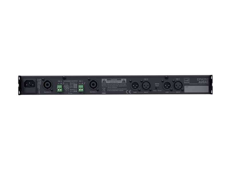 Аудиоусилитель Audac EPA252 черный купить,NaN