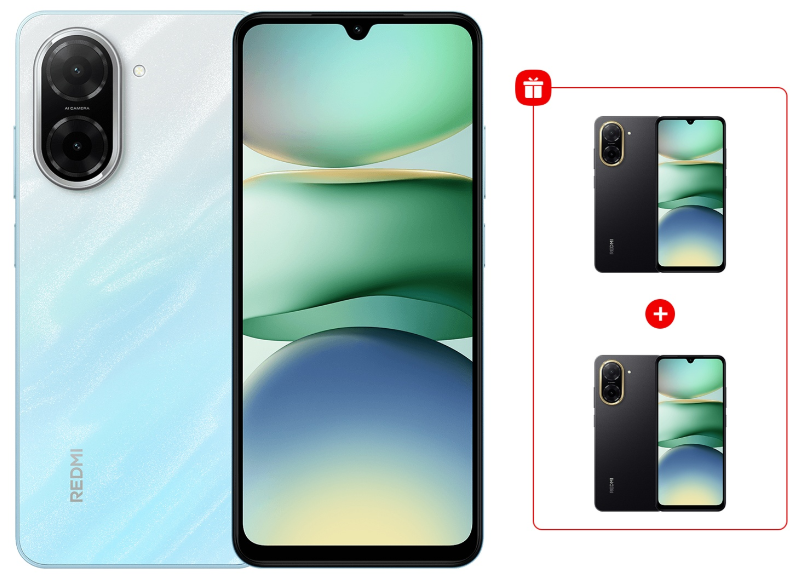 Смартфон Xiaomi Redmi A5 4G 4/128Gb Ocean Blue + подарок купить,NaN