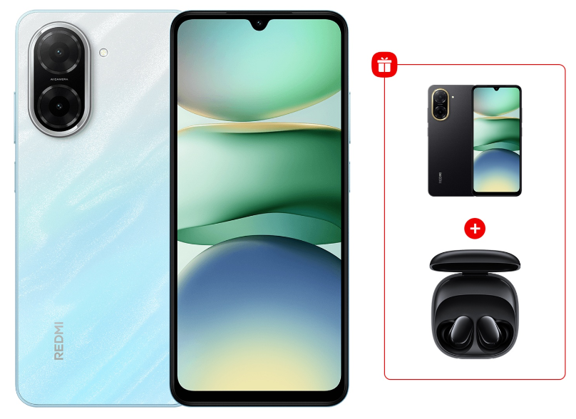 Смартфон Xiaomi Redmi A5 4G 4/128Gb Ocean Blue + подарок купить,NaN