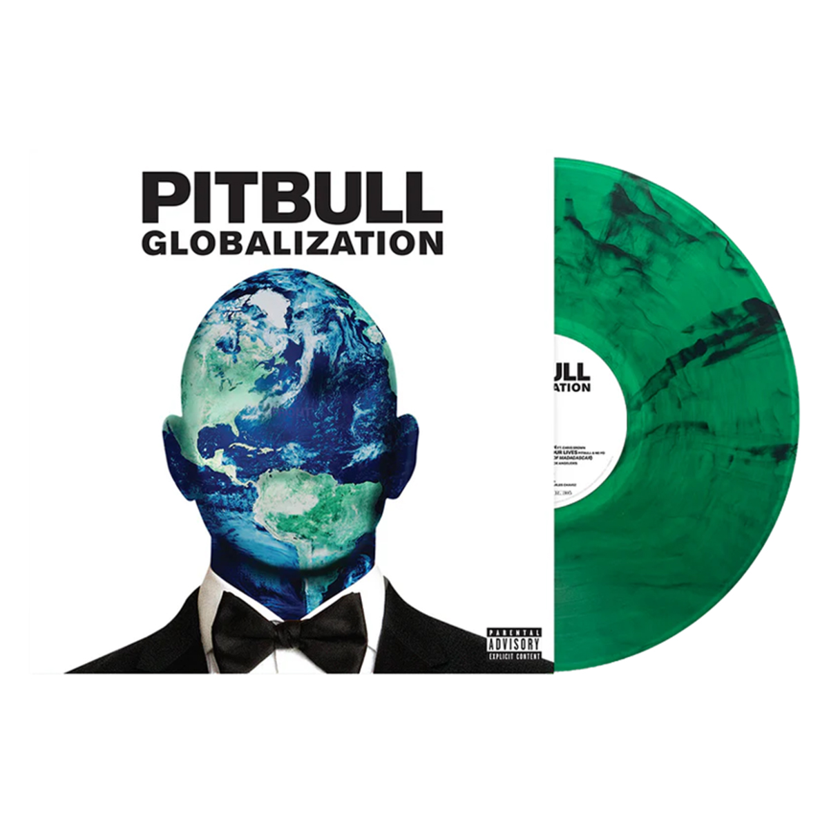 Pitbull Globalization (Green Translucent) LP купить,NaN