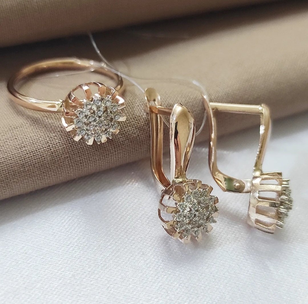 Diana Collection 396394 вес 4.48 г золото, фианит купить,NaN