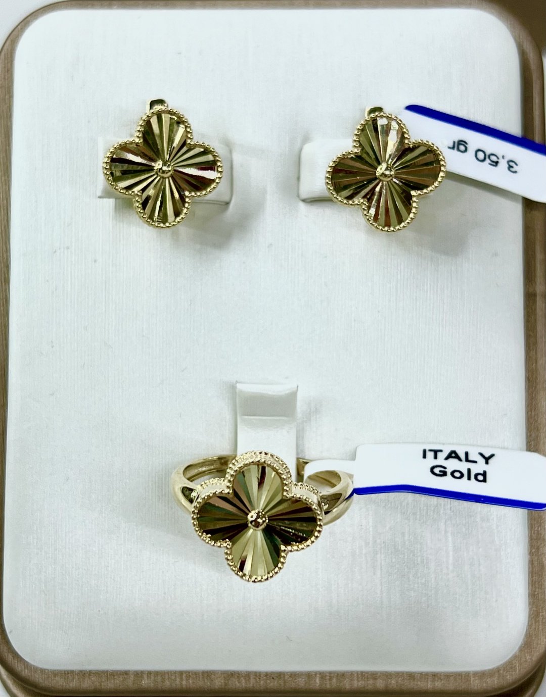 ITALY Van cleef 585 вес 5.95 г золото, без вставок купить,NaN
