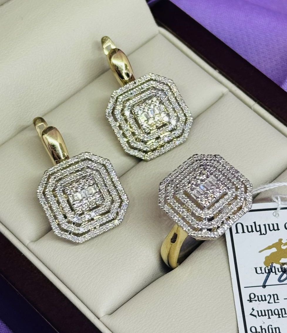 Exclusive Gold Aij396 вес 8.6 г золото, бриллиант купить,NaN