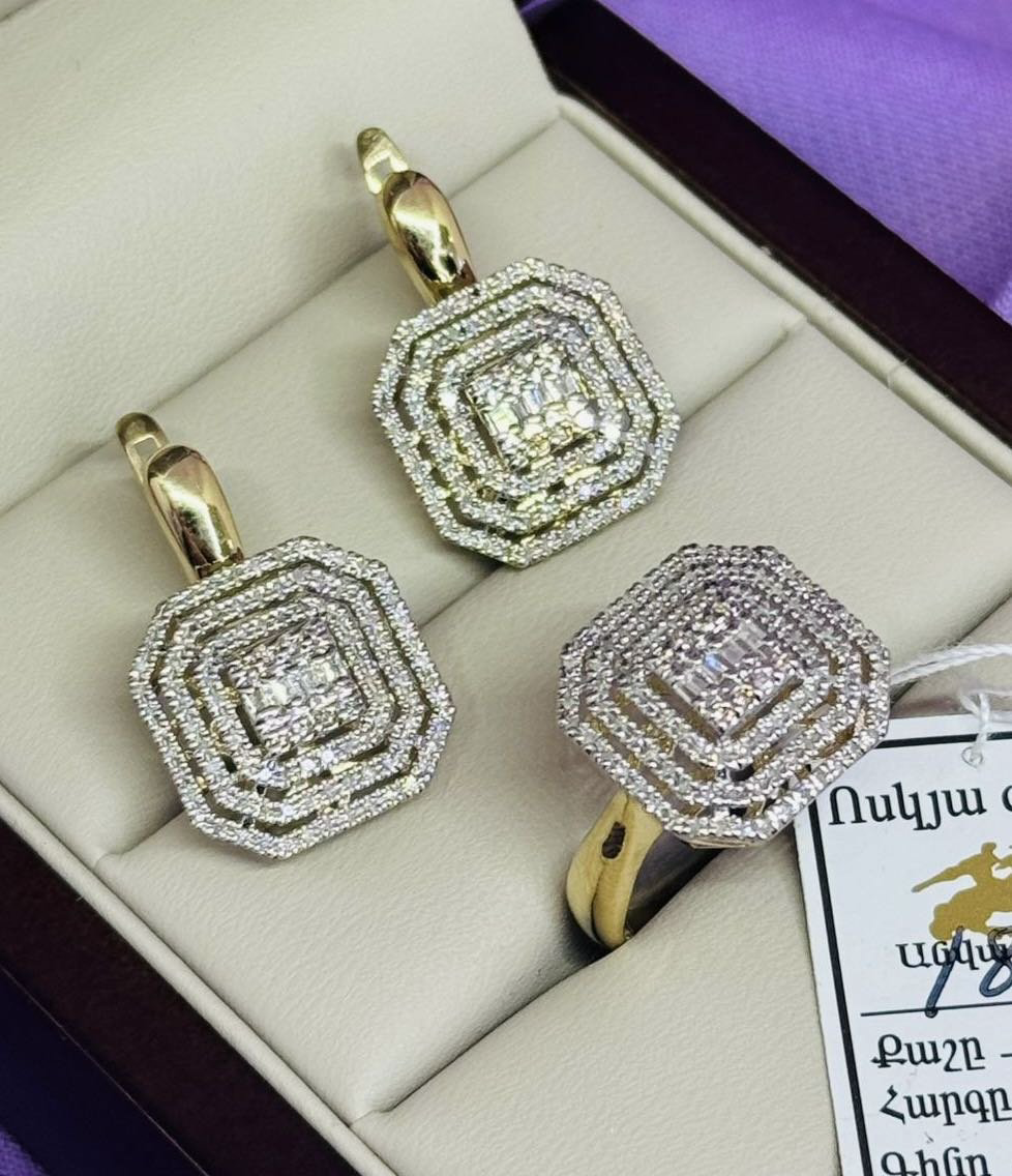 Exclusive Gold Aij396 вес 8.6 г золото, бриллиант купить,NaN