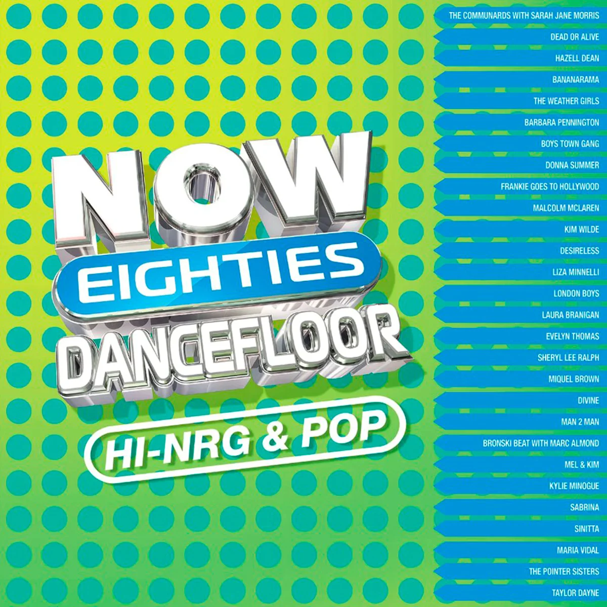 #Now Eighties Dancefloor Hi-NRG & Pop (Coloured) 2LP купить,NaN