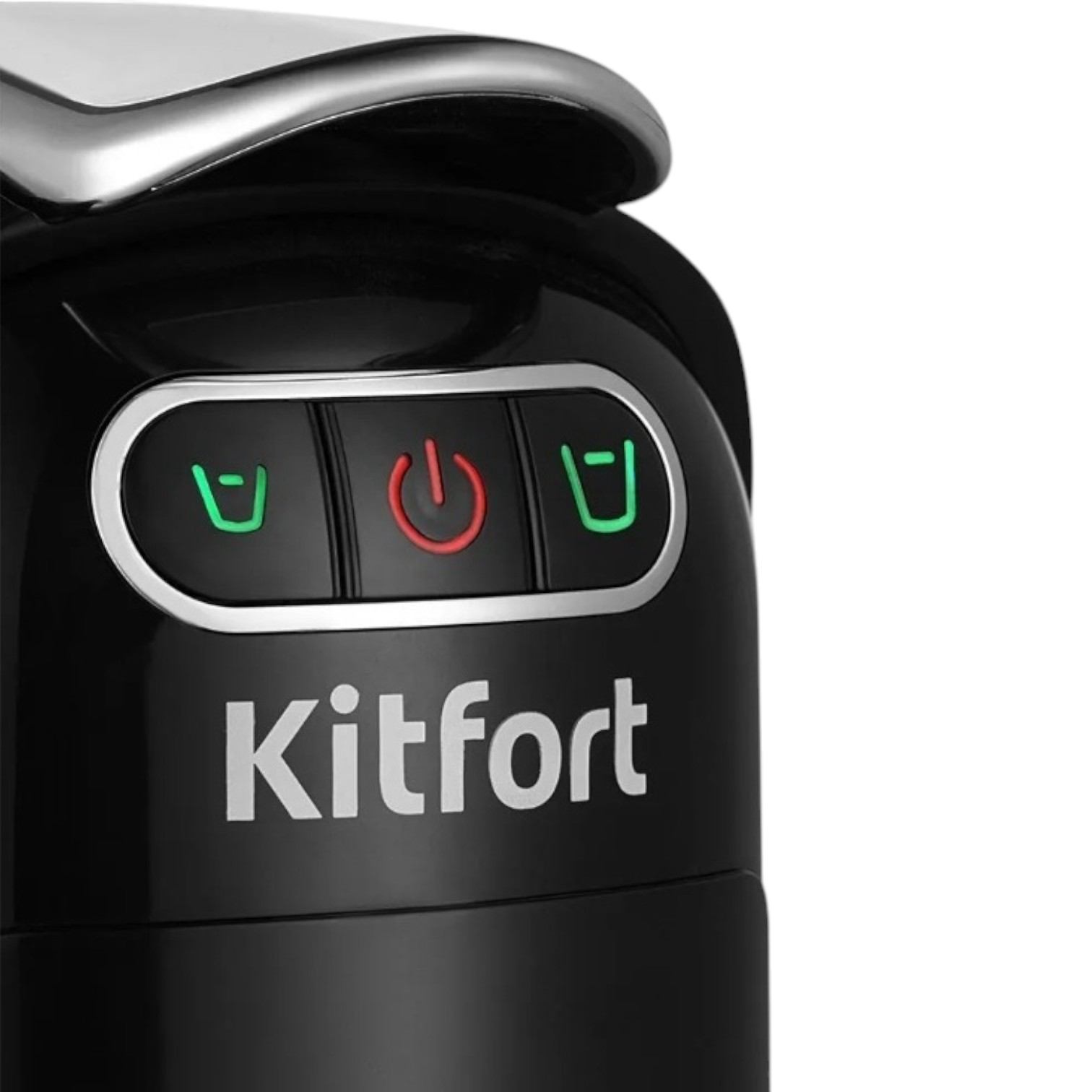 Кофеварка капсульно-рожковая Kitfort КТ-7508 black/grey