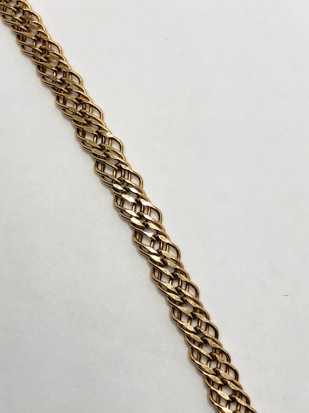 Браслет NN GOLD NN-82/112 длина 19 см, вес 2.94 г золото, плетение тройной ромб купить,216950