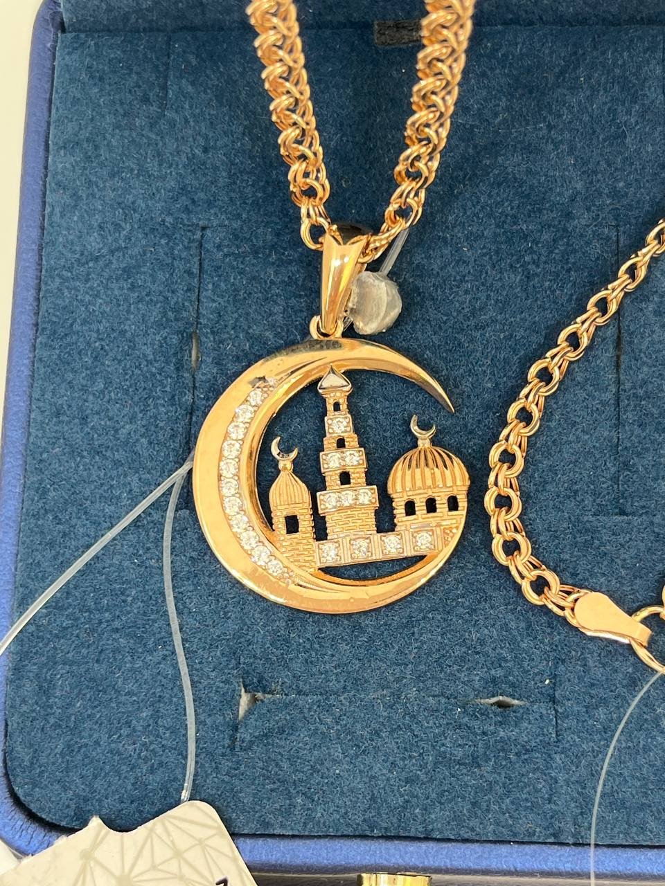 Exclusive Gold Aij283 вес 7.13 г золото, цирконий купить,531200