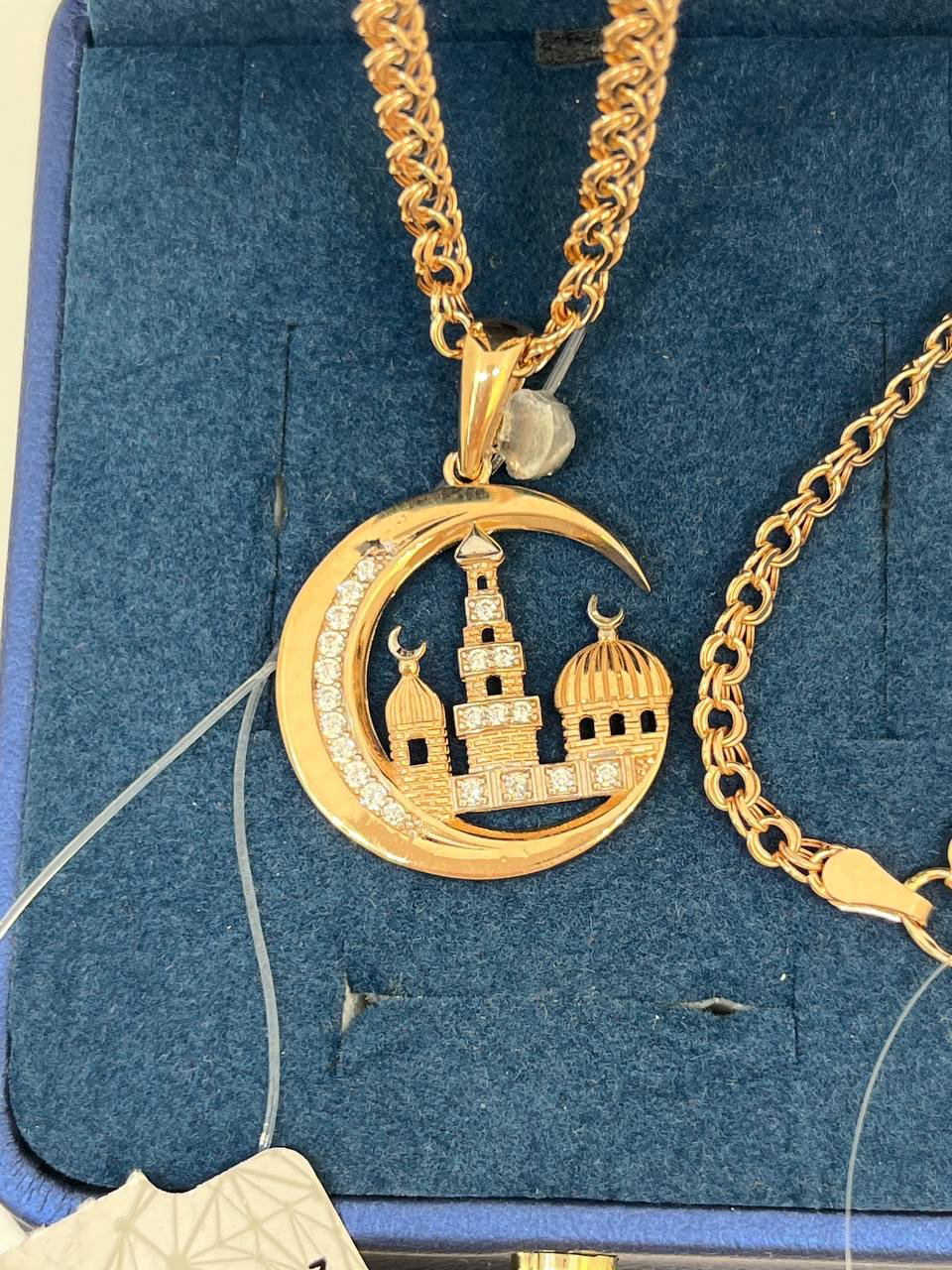 Exclusive Gold Aij283 вес 7.13 г золото, цирконий купить,531200