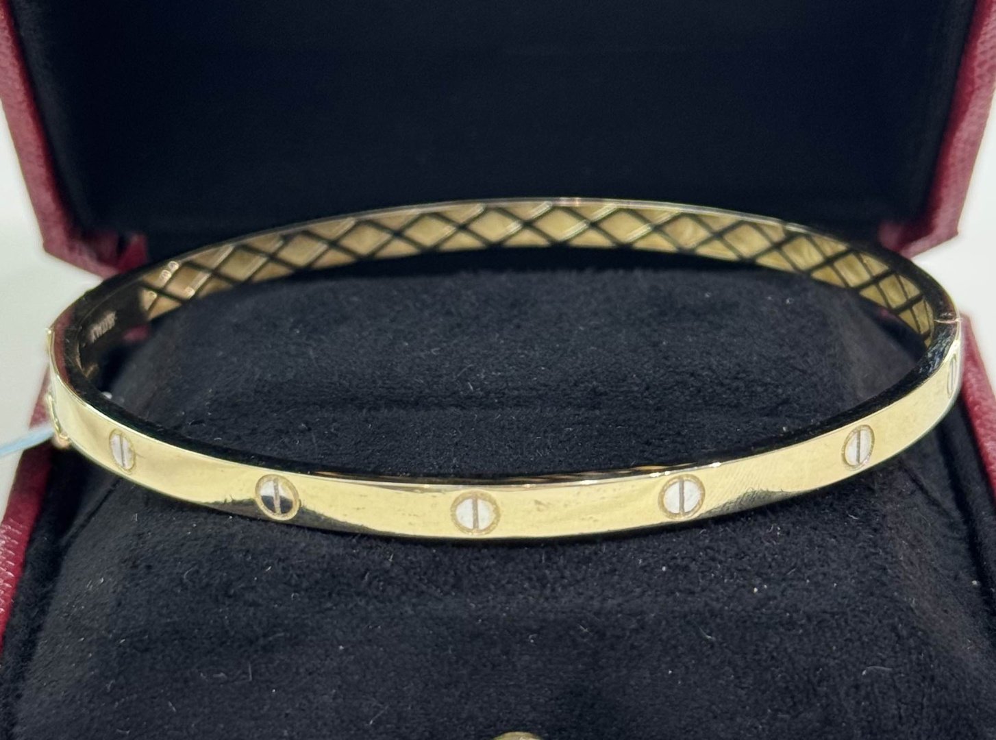 Браслет Exclusive Gold Aij351 длина 19 см, вес 6.46 г золото, плетение обод купить,516800