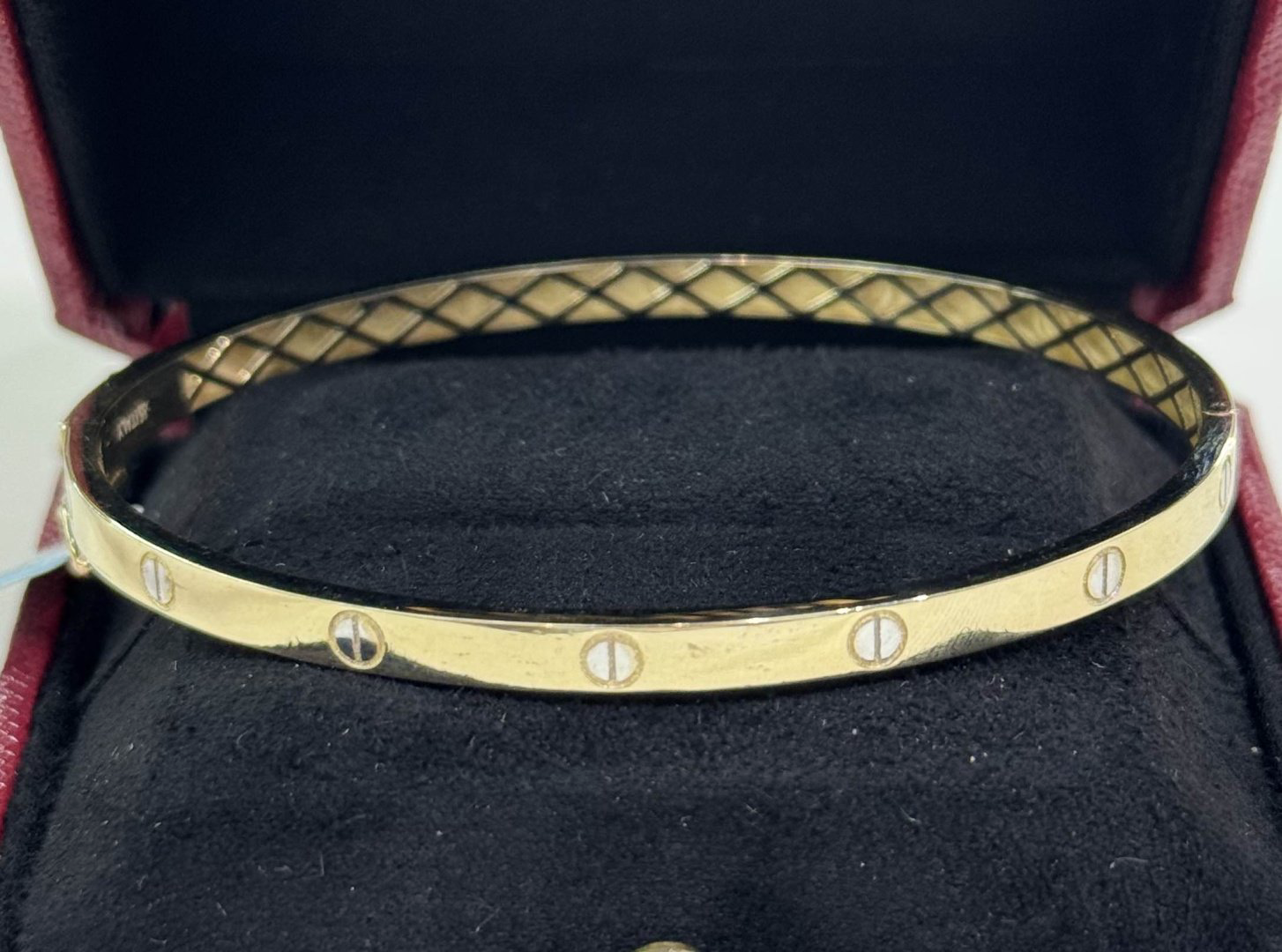 Браслет Exclusive Gold Aij351 длина 19 см, вес 6.46 г золото, плетение обод купить,516800
