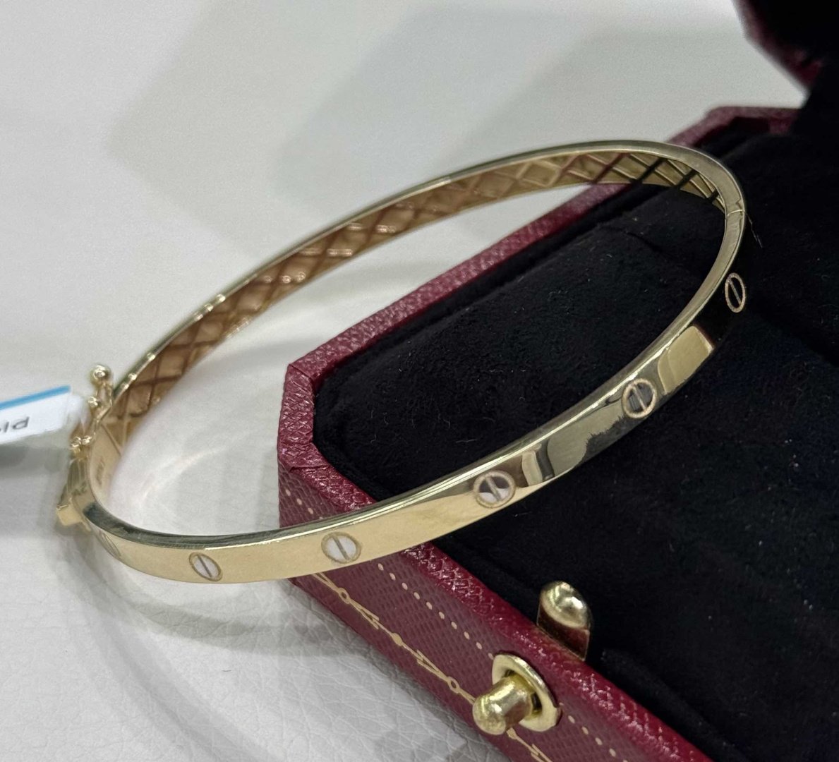 Браслет Exclusive Gold Aij351 длина 19 см, вес 6.46 г золото, плетение обод купить,516800
