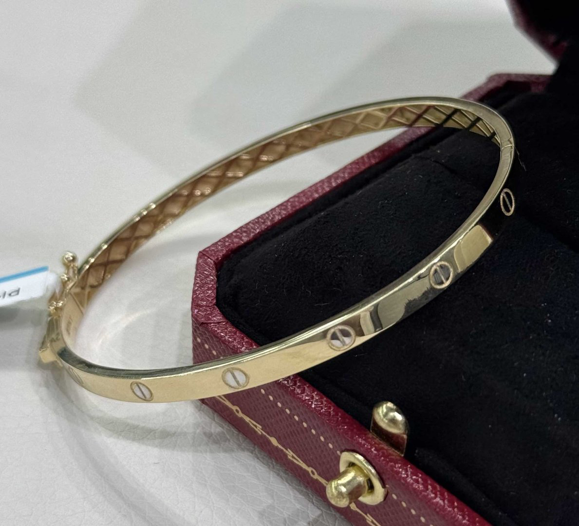 Браслет Exclusive Gold Aij351 длина 19 см, вес 6.46 г золото, плетение обод купить,516800