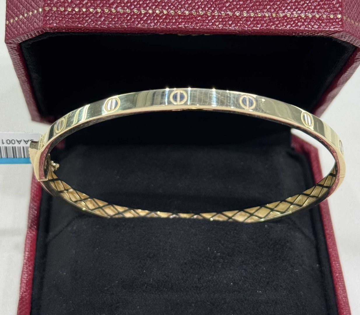 Браслет Exclusive Gold Aij351 длина 19 см, вес 6.46 г золото, плетение обод купить,516800
