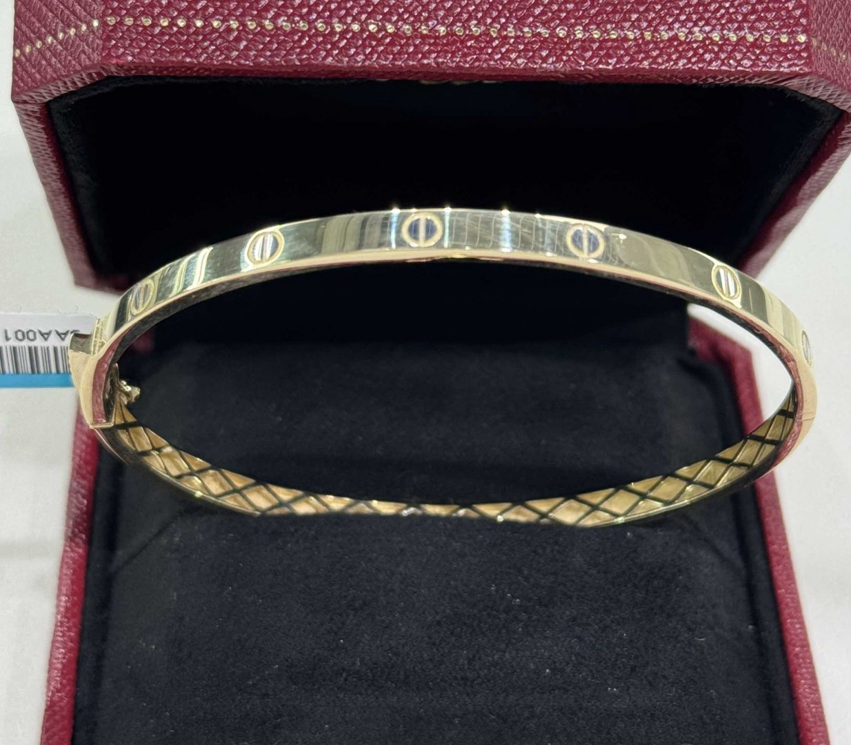 Браслет Exclusive Gold Aij351 длина 19 см, вес 6.46 г золото, плетение обод купить,516800