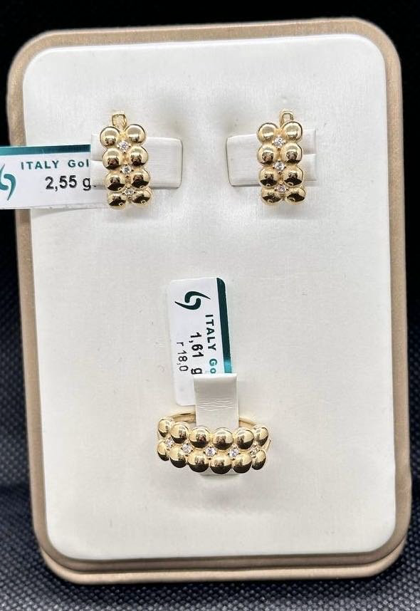 Exclusive Gold Aij405 вес 4.16 г золото, фианит купить,308450