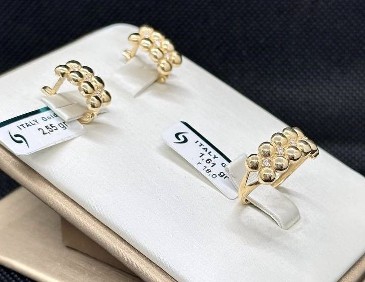 Exclusive Gold Aij405 вес 4.16 г золото, фианит купить,308450