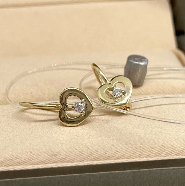 Серьги Exclusive Gold Aij287 вес 0.97 г золото, без вставок купить,80900