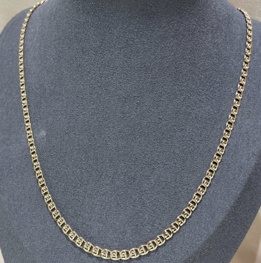 Цепь Zhanar Gold Цеп золото длина 55 см, вес 4.52 г золото, плетение лав купить,NaN