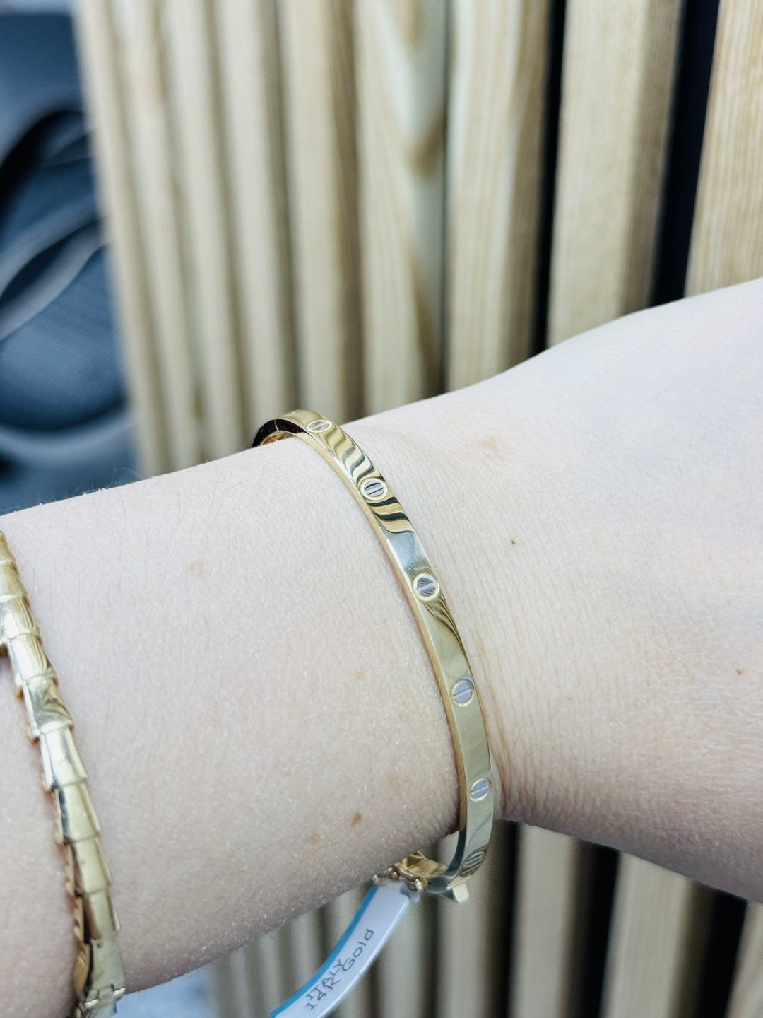 Браслет Exclusive Gold Aij1 длина 18 см, вес 6.58 г золото, плетение обод купить,528000
