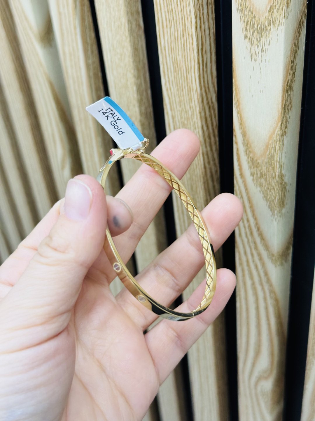 Браслет Exclusive Gold Aij1 длина 18 см, вес 6.58 г золото, плетение обод купить,528000