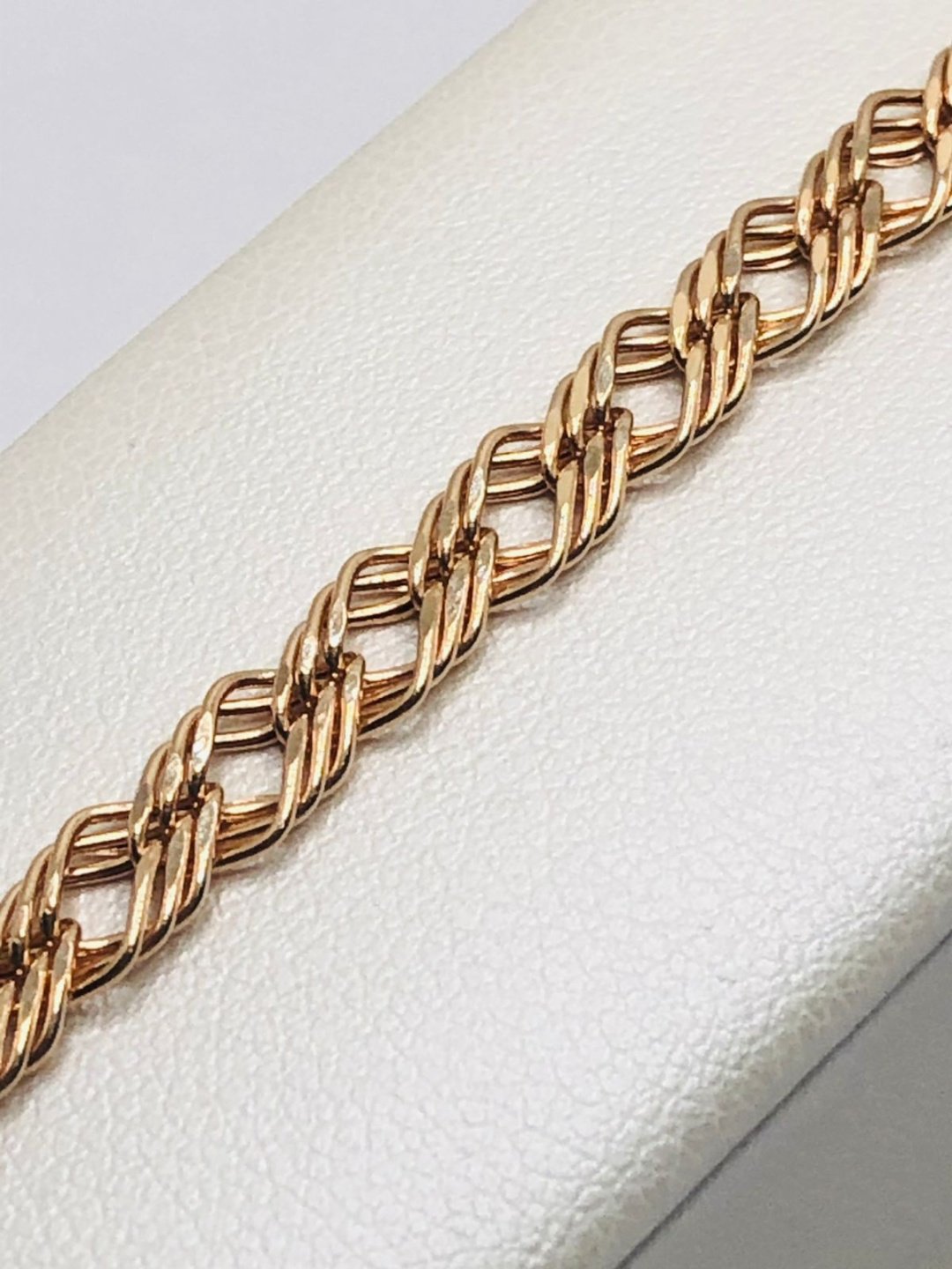 Браслет NN GOLD NN-82/271 длина 19 см, вес 2.98 г золото, плетение тройной ромб купить,219950